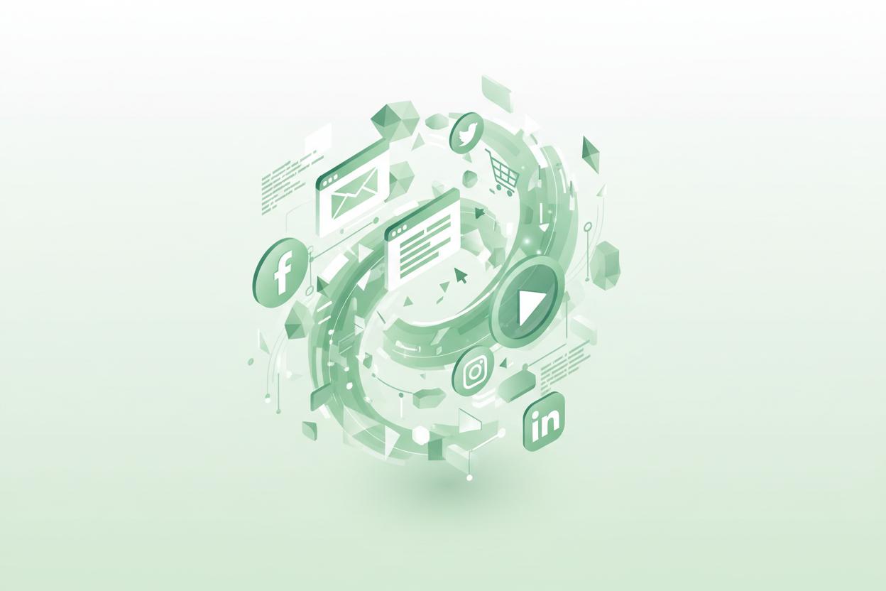 Digital Marketing Services Illustration