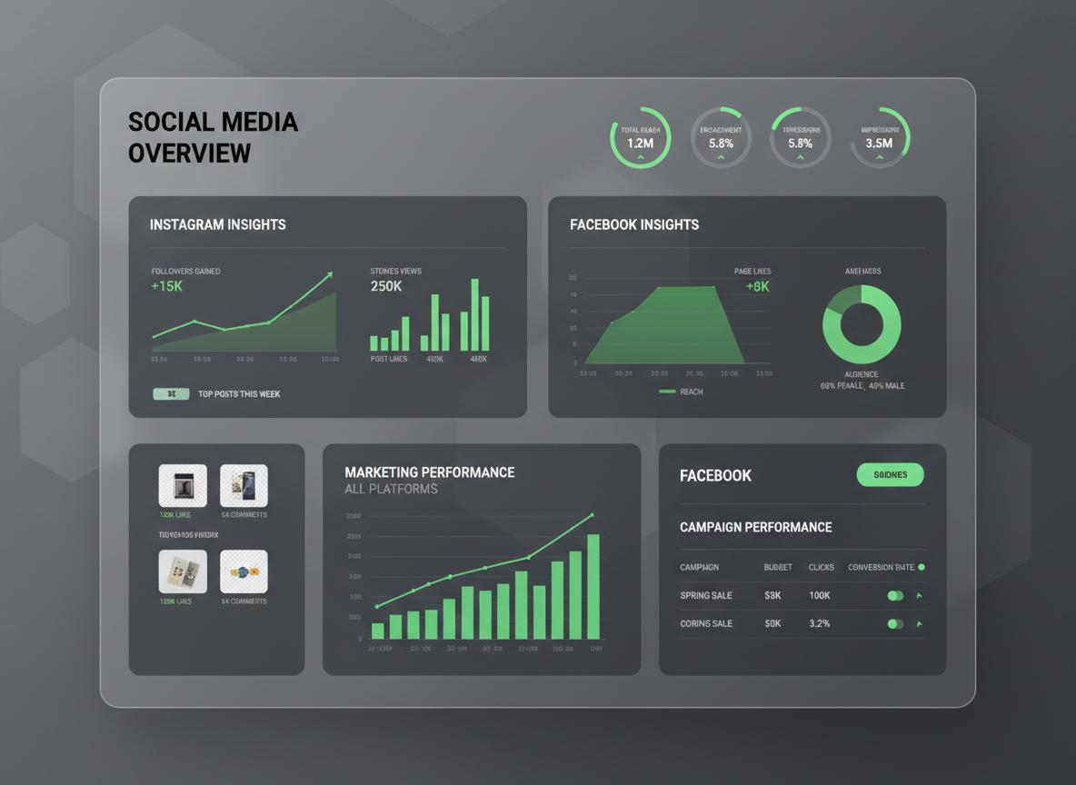 Social Media Analytics Dashboard
