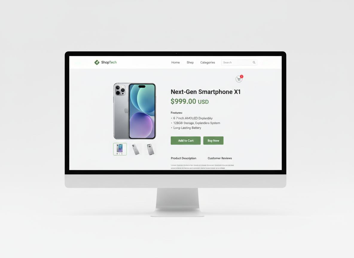 E-commerce Website Design
