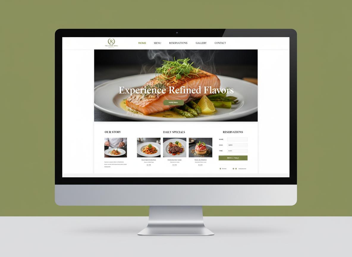 Restaurant Website Design